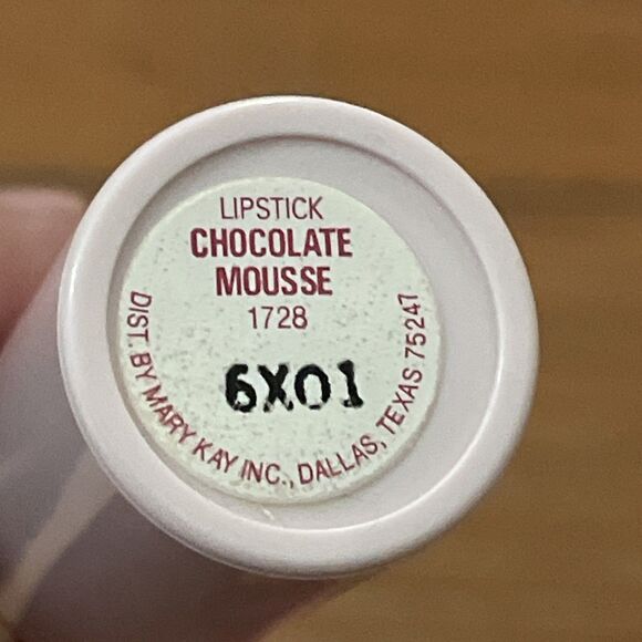 Mary Kay Lipstick Chocolate Mousse 1728 Signature Color Moisturizing NOS Retired - Picture 5 of 7